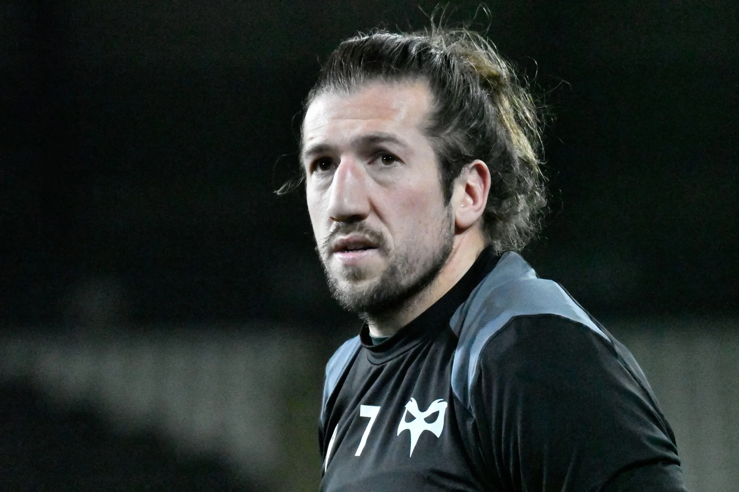 Ospreys forward Justin Tipuric. Pic: Duncan Thomas/Majestic Media/Alamy Live News.
