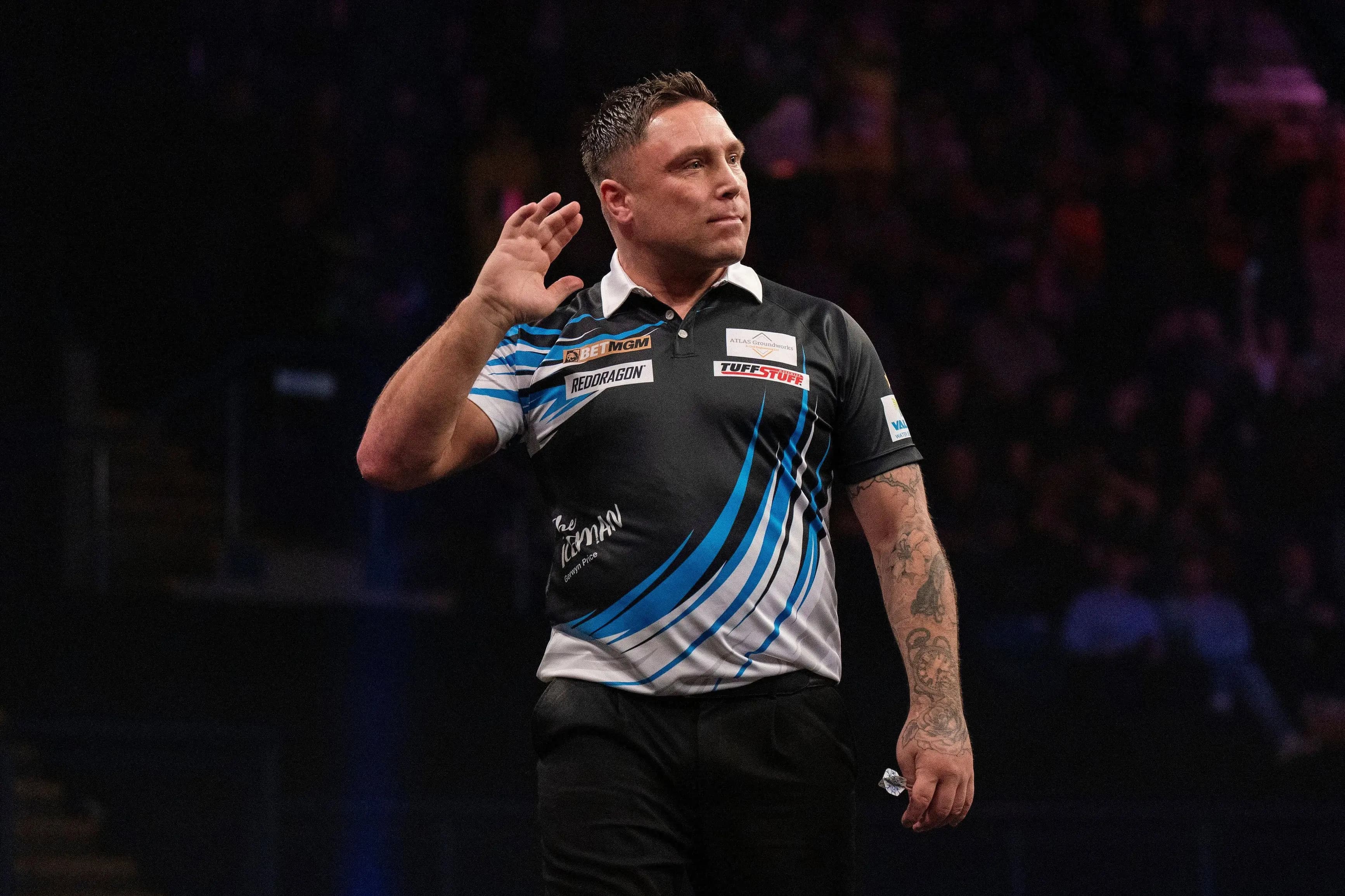 Gerwyn Price. Pic: Alamy