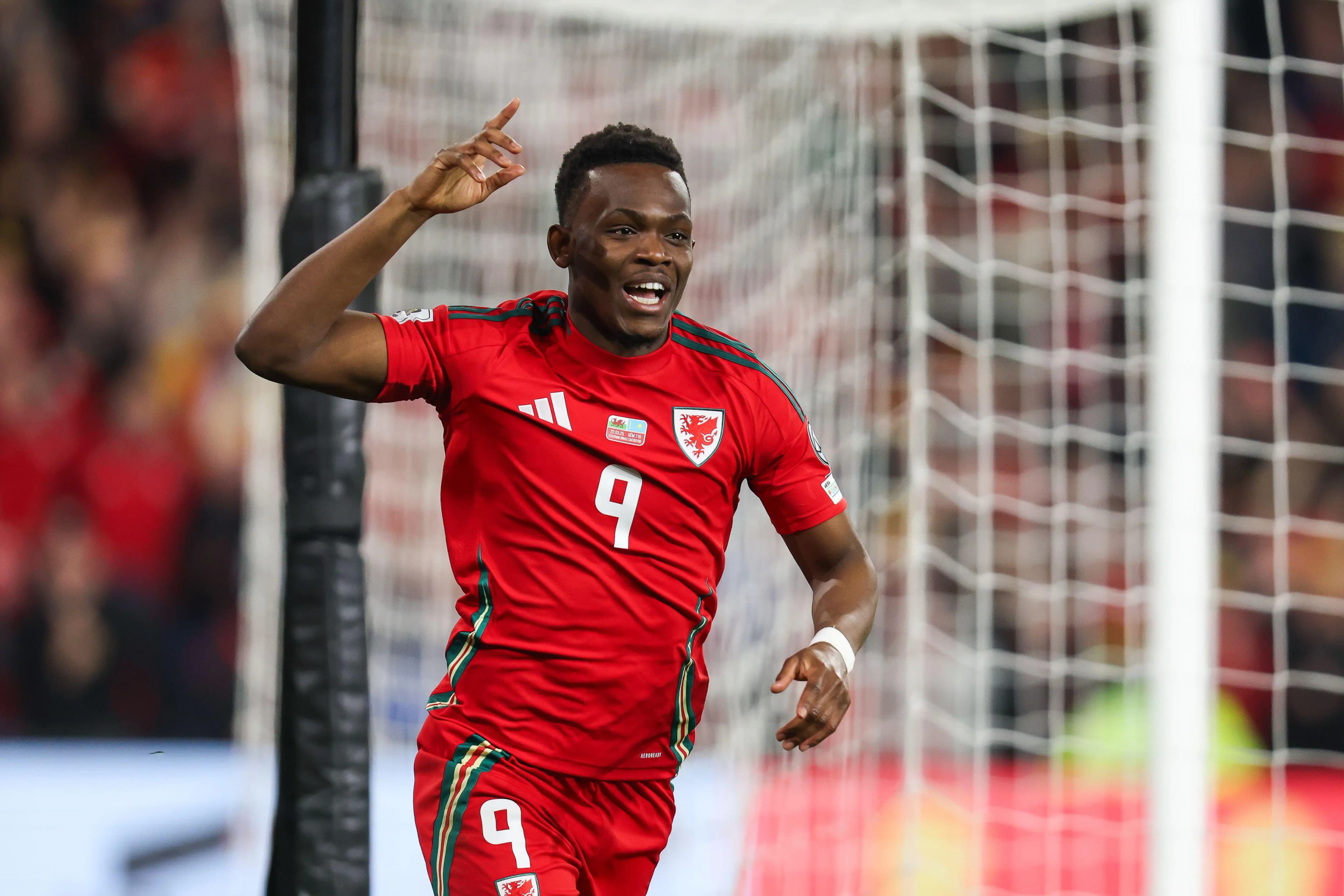 Wales' Rabbi Matondo. Pic: Alamy