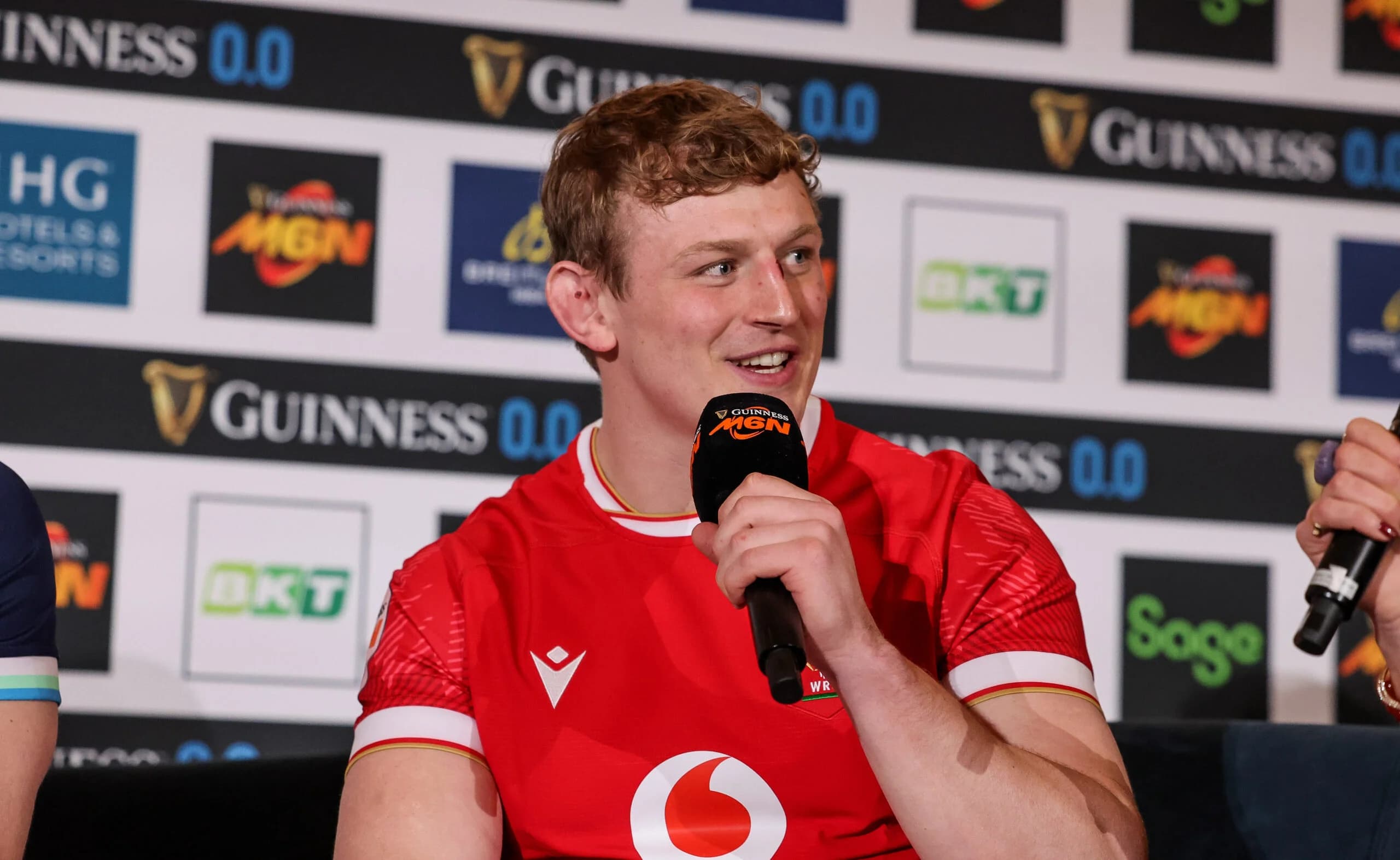 Wales’ Jac Morgan at the launch of the 2025 Guinness Men’s Six Nations Championship at the Colosseum in Rome
Mandatory Credit ©INPHO/Billy Stickland