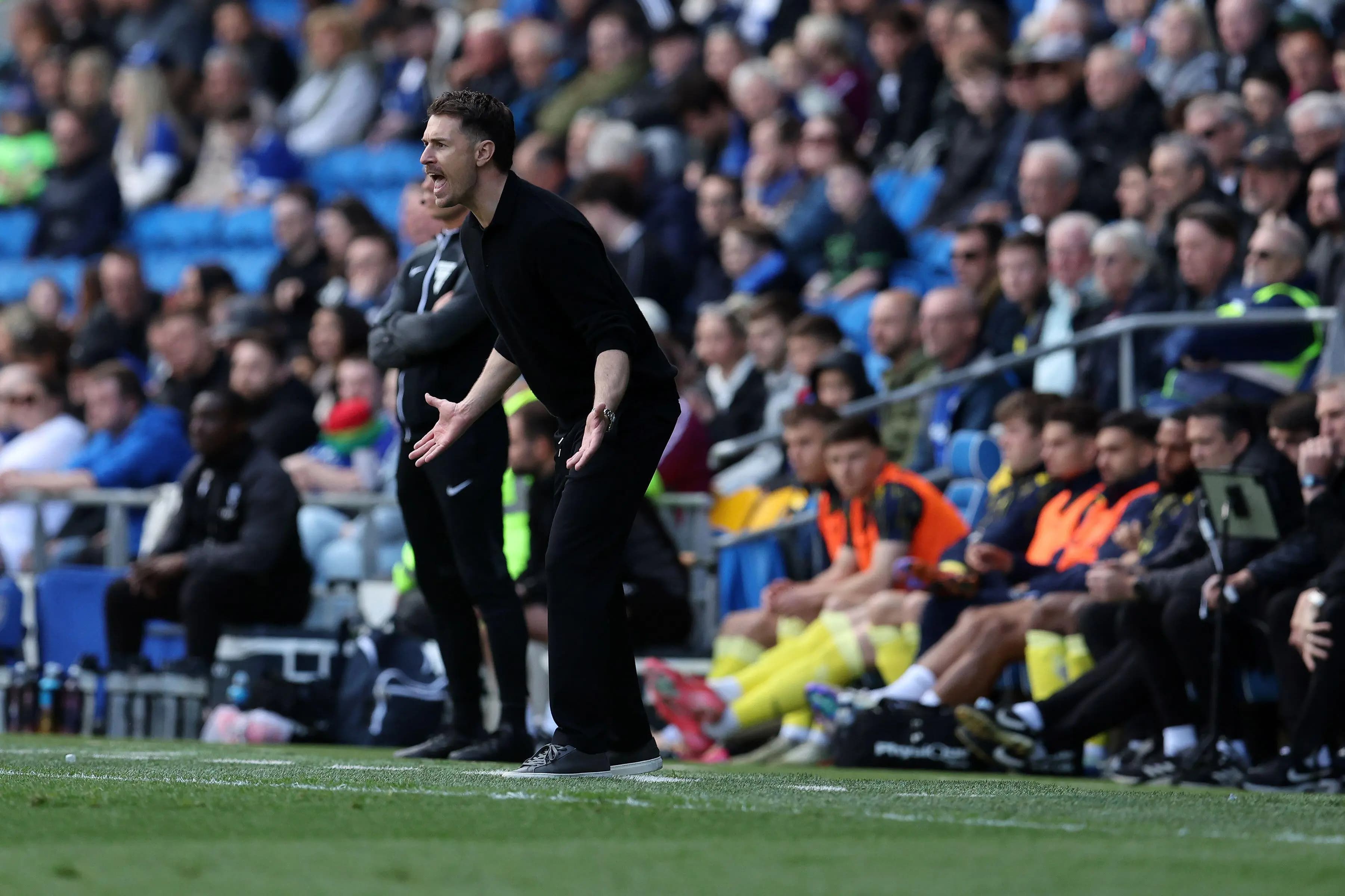 Aaron Ramsey, the interim manager of Cardiff city. Pic: Alamy