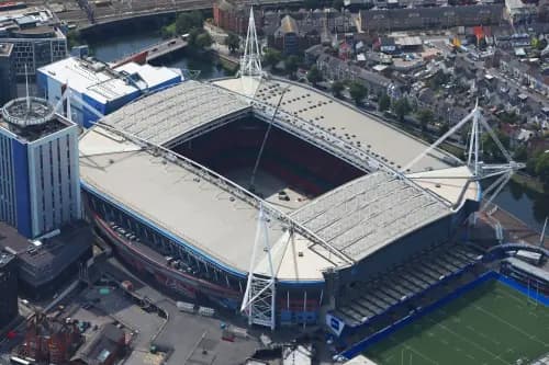 The Principality Stadium, Cardiff. Pic. Alamy