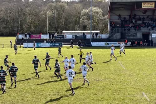 Swansea were beaten at home by Ebbw Vale in a thriller at Broadacre. Pic: Swansea RFC. Pic. Alamy